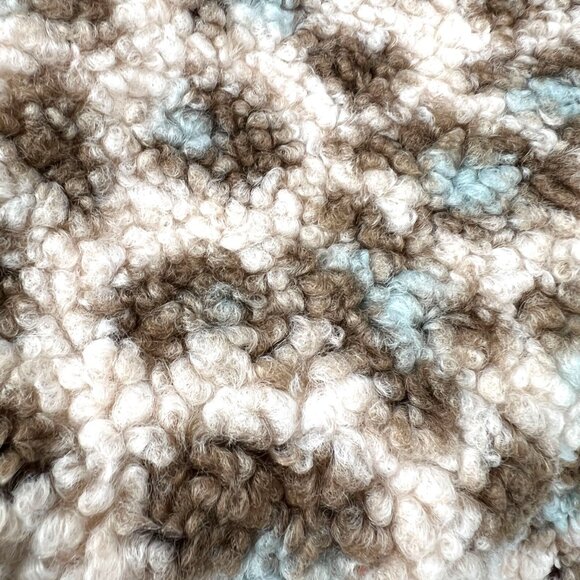 Andree By Unit Faux Fur Leopard Print Teddy Cropped Jacket Size Large NWT - Picture 8 of 12